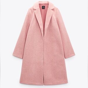 Zara Pale Pink Coat